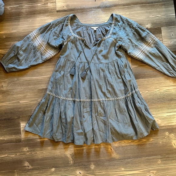 Lucky Brand Blue Mini Dress - Picture 6 of 7